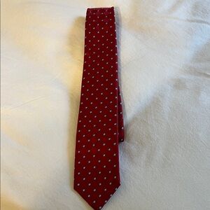 Elegant Red Men's Tie
